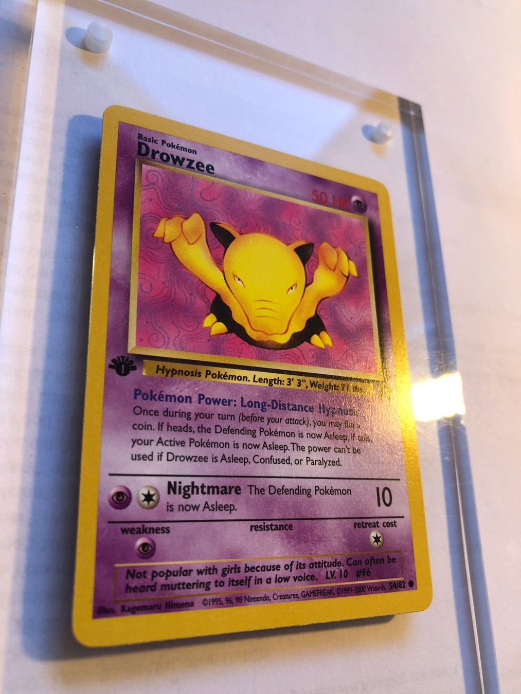 Sammelbilder & Trading cards: Drowzee 1st Team Rocket - MINT - ab 1.- – Gebraucht aus Giubiasco von dan_pr8b 1