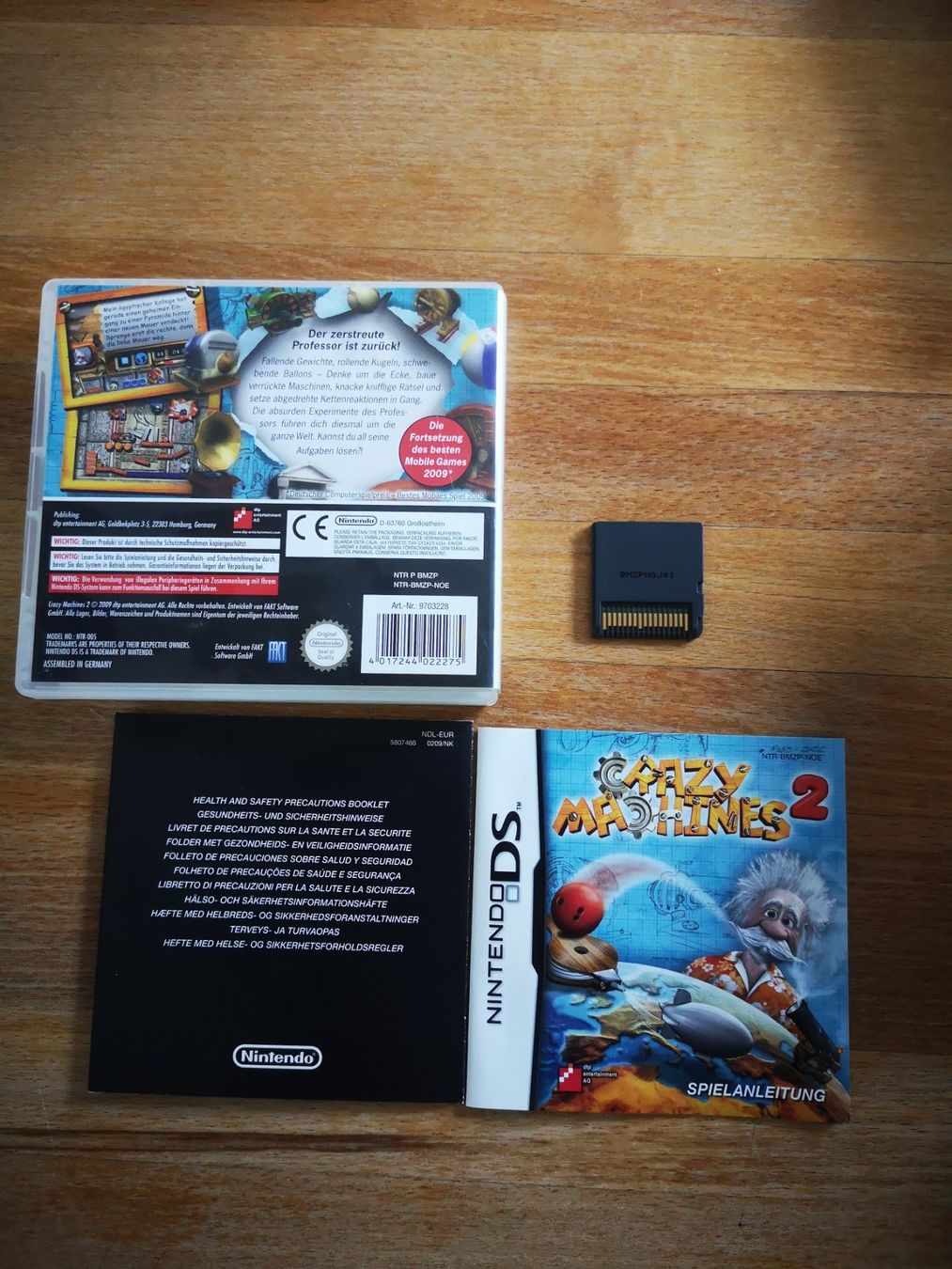 Nintendo Giochi: Crazy Machines 2 Nintendo DS – Usato da Balzers venduto da recaro10 2