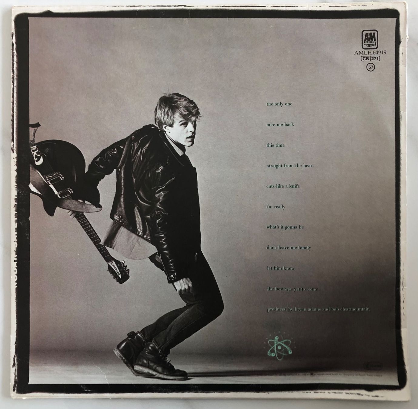 Schallplatten: BRYAN ADAMS - CUTS LIKE A KNIFE – Gebraucht aus Poliez-Pittet von Newtown-Records 1