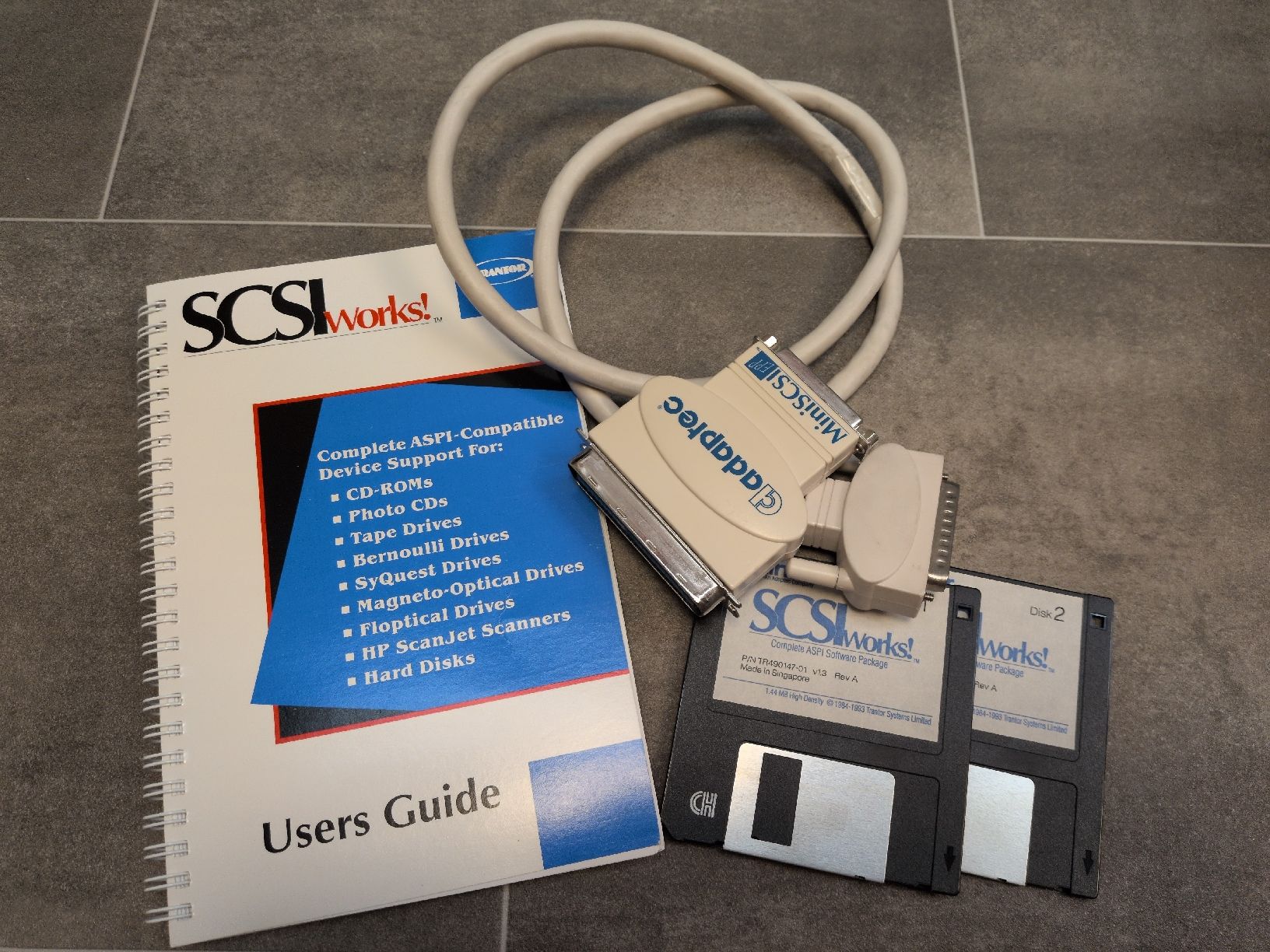 Software: Adaptec SCSIworks! Trantor ASPI Software mit disketten – Neu (gemäss Beschreibung) aus Wil SG von Michael_hofmann
