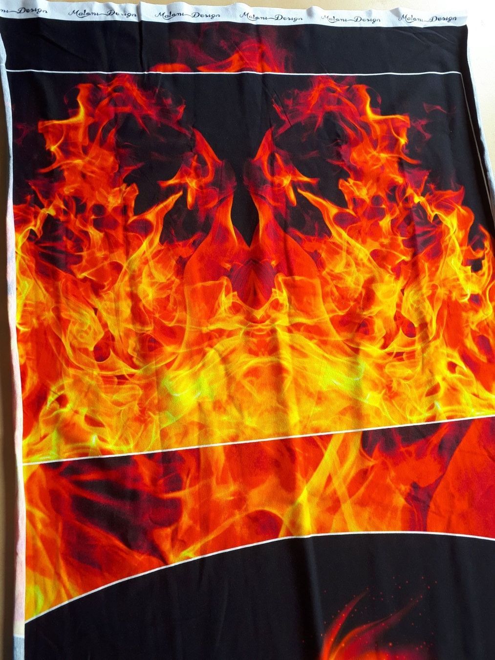 Tessuti: Jersey Panel Schultüte Feuerdrache 55x150cm – Nuovo e nell'imballaggio originale da Steg im Tösstal venduto da J.Kreisl 3