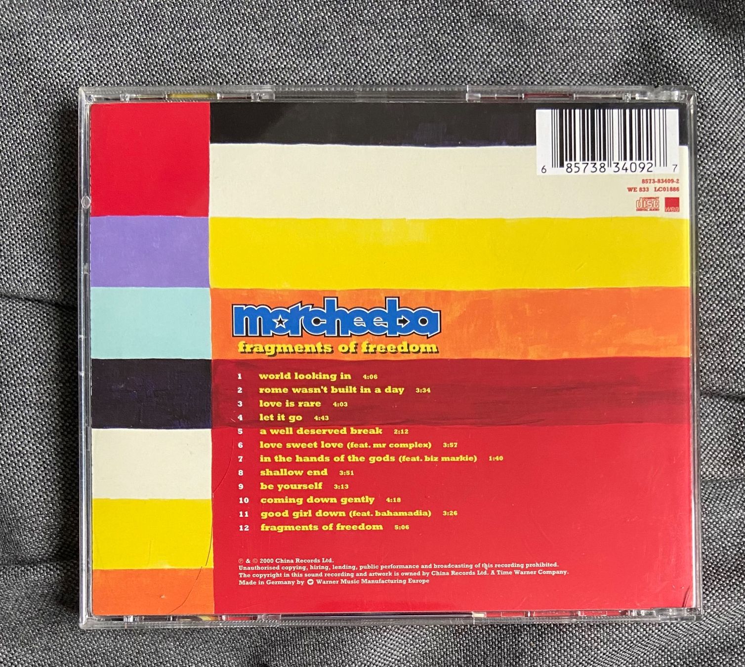CD: Morcheeba CD Fragments of Freedom – Usato da Luzern venduto da Lycka 1