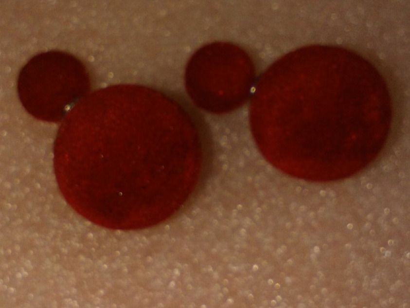 Ohrringe & -stecker: OHRRINGE MODESCHMUCK,,ROT,,,MATTE – Neu (gemäss Beschreibung) aus Basel von bijoutrie_4 3