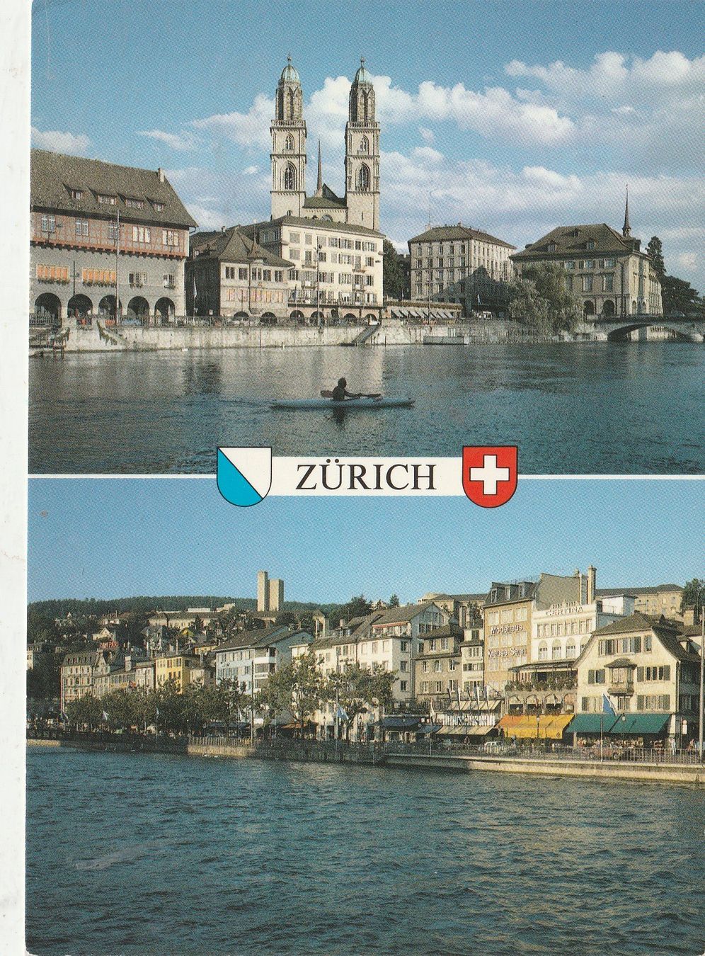Cartoline postali: Zürich MBK – Usato da Lumbrein venduto da made02