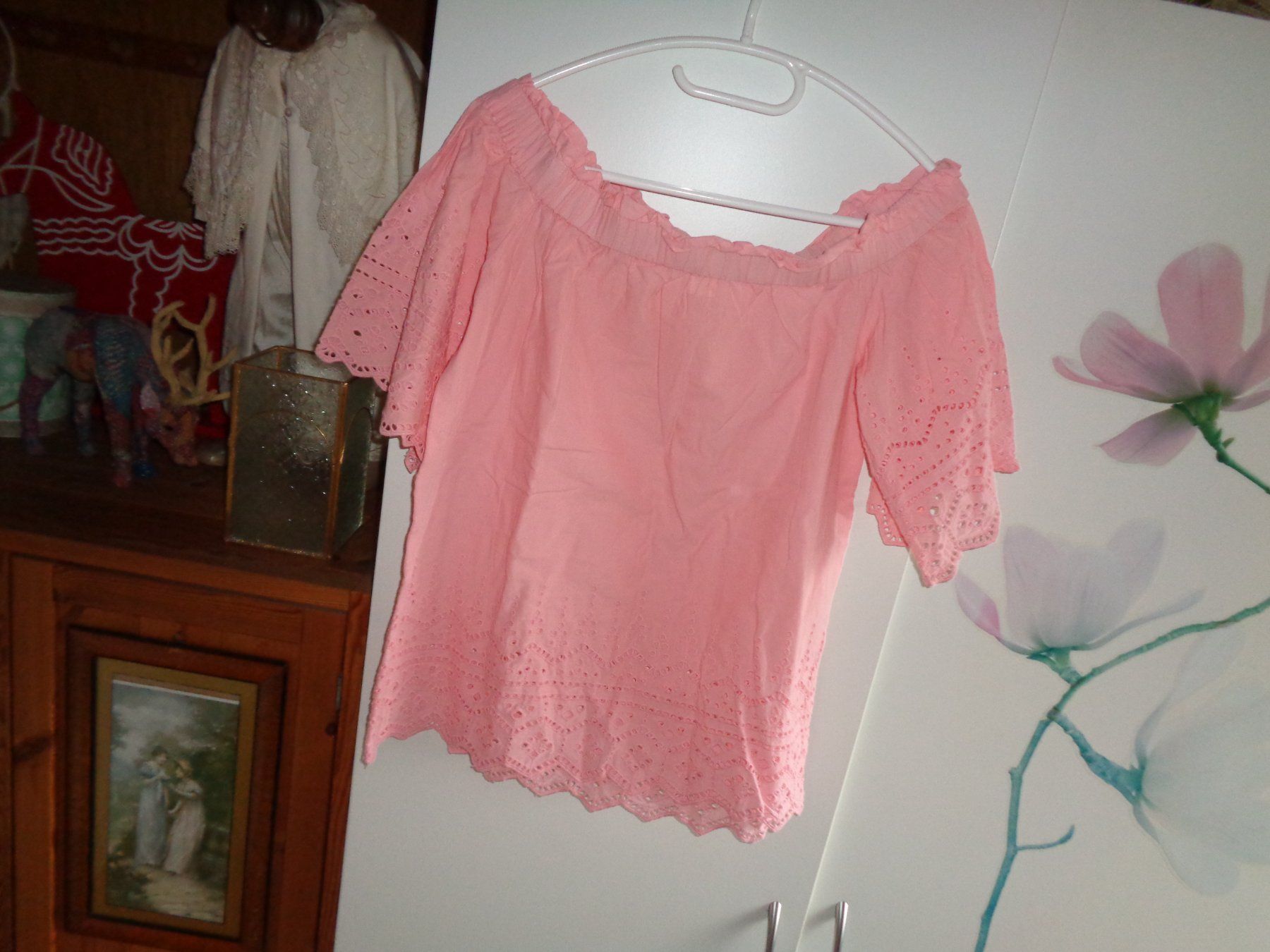H&M Camicette: *** Carmenbluse *** / mit Lochspitze / H&M ab 1.00 – Nuovo (secondo la descrizione) da Othmarsingen venduto da Leuchtturmlady 3