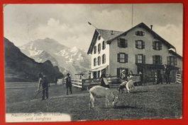 Männlichen Hotel 1920 - belebt