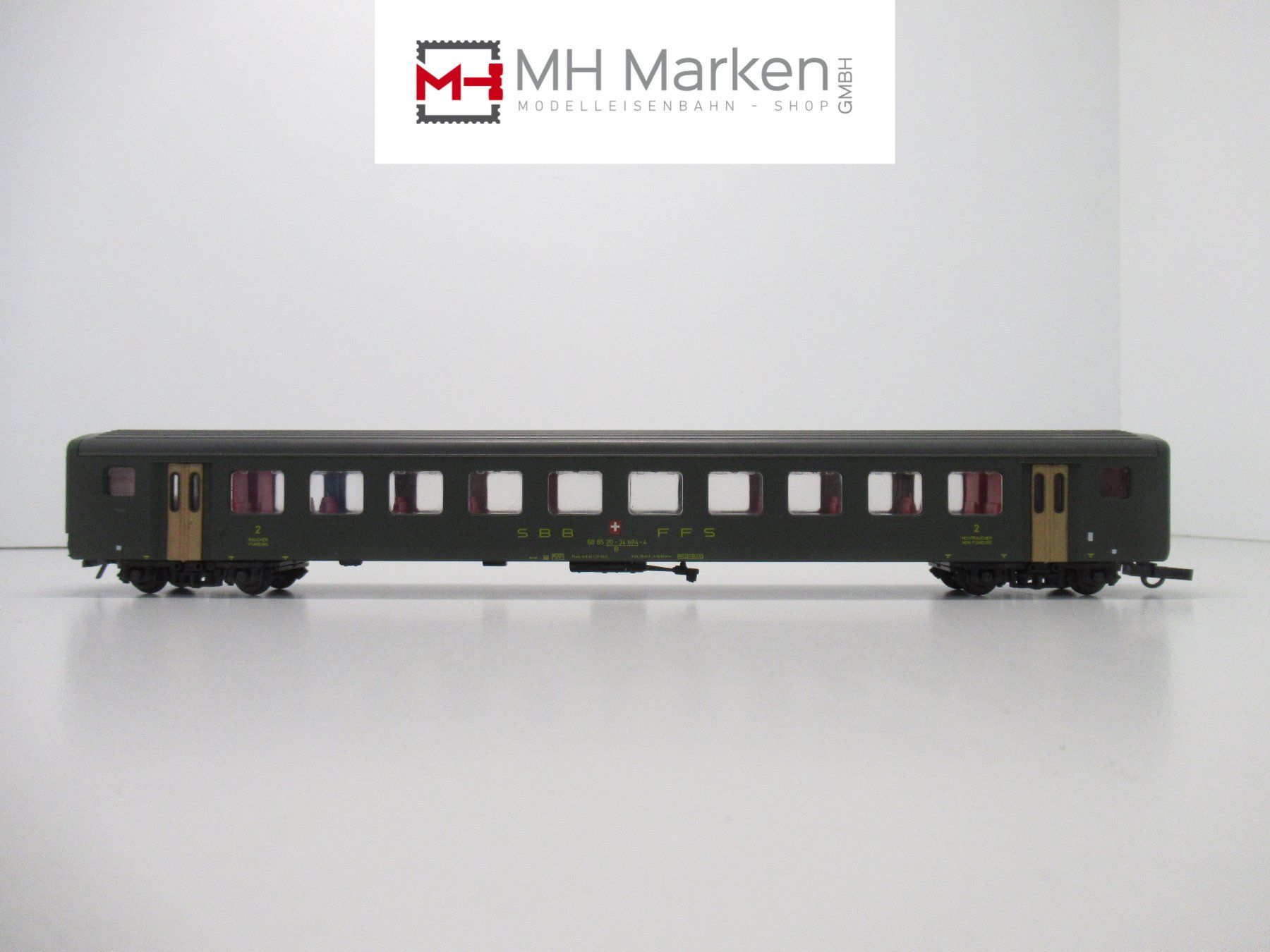 Roco 4239 Personenwagen 2. Klasse SBB DC GS H0 (Gebraucht) in Basel für ...
