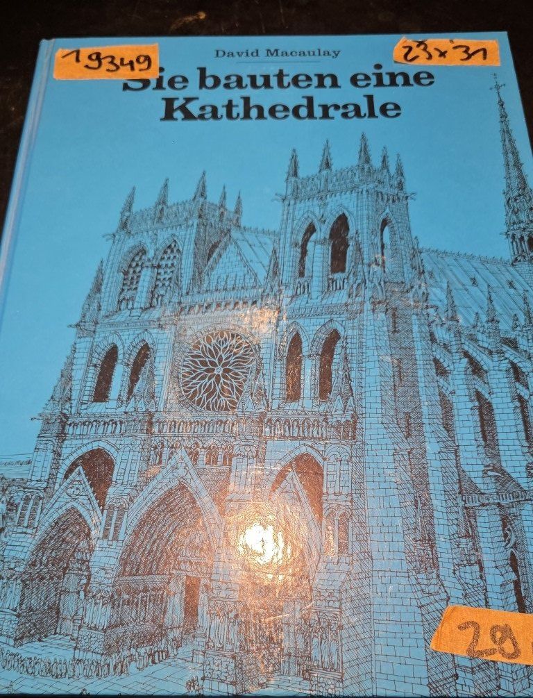 Libri: Buch Sie bauten eine Kathedrale Macaulay Ex Libris 1976 – Usato da Flums venduto da Flumsantik 7