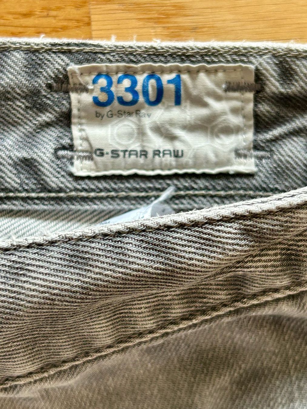 G-Star Jeans: G-Star RAW 3301 Jeans W36 L34 grau – Usato da St.Gallen venduto da little_roadtrip 2