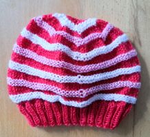 Handgestrickte Baby-Mütze - 62/68 Neu!!!