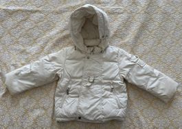 Piumino bianco caldo bimbo/a, taglia 18 mesi, come nuovo!