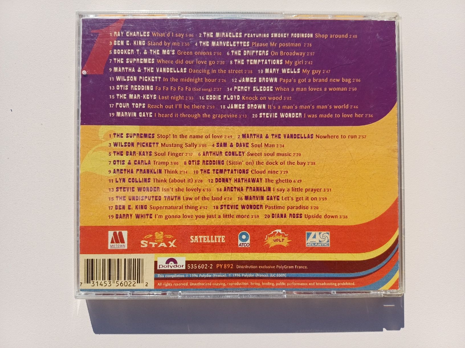 CDs: Magic Soul compilation CDx2 – D'occasion à Begnins par Drastic-Sound 1