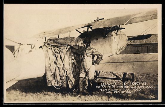 Cartoline postali: Wien-Freudenau, Feldpilot F. Pospichal a – Usato da Berlin venduto da bartko-reher