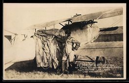 Wien-Freudenau, Feldpilot F. Pospichal a