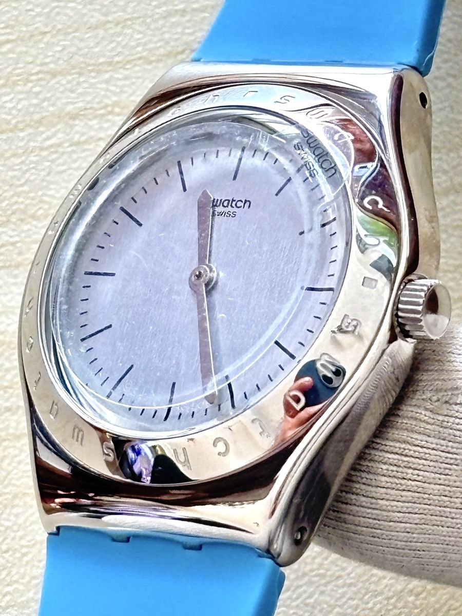 Swatch Orologi: Swatch Irony Damenuhr hell blau  – Nuovo (secondo la descrizione) da Grenchen venduto da chththl 3