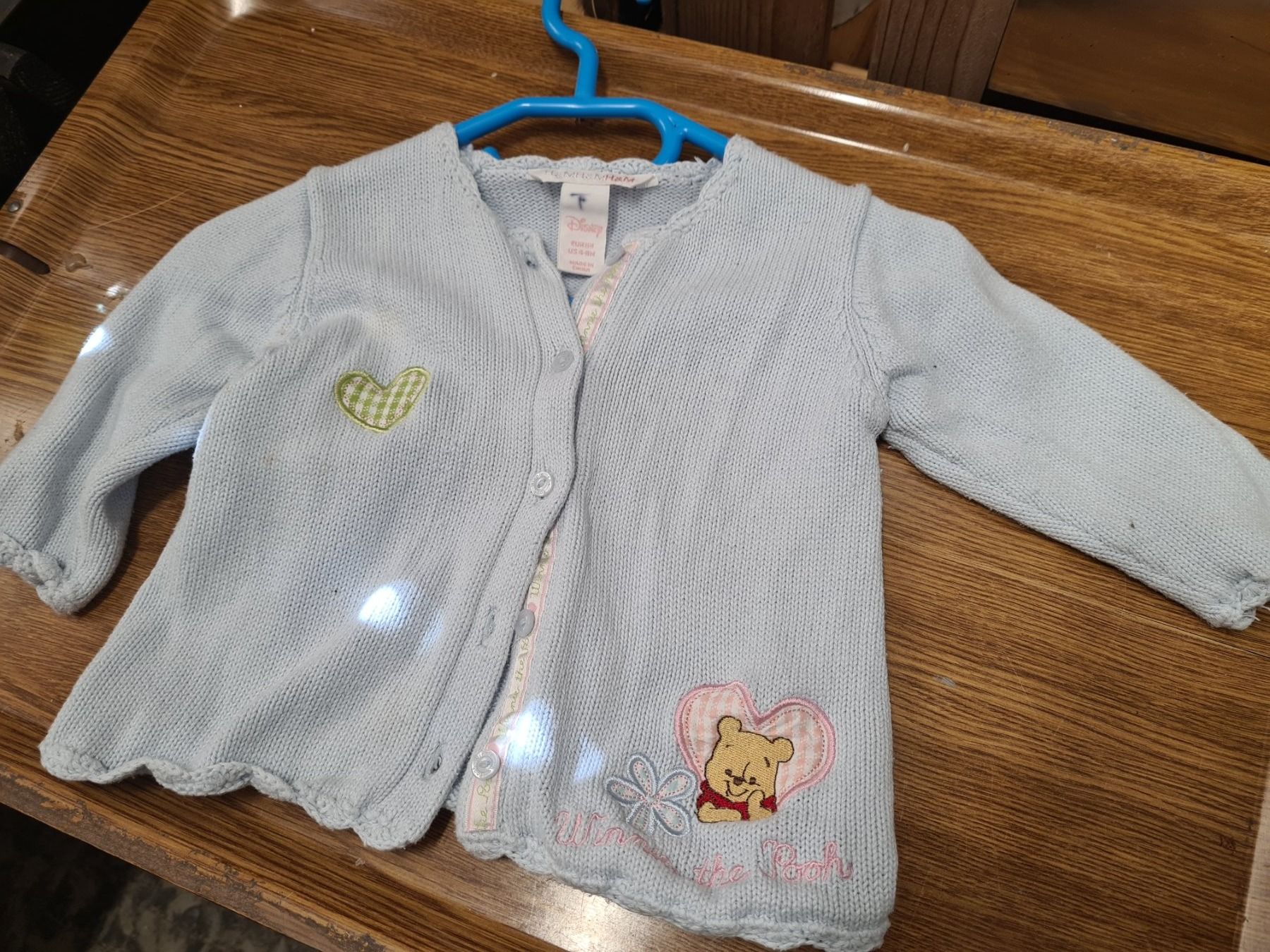 Giacche & Cappotti: Baby Girl Strickjacke 68, hellblau – Usato da Amriswil venduto da used2use