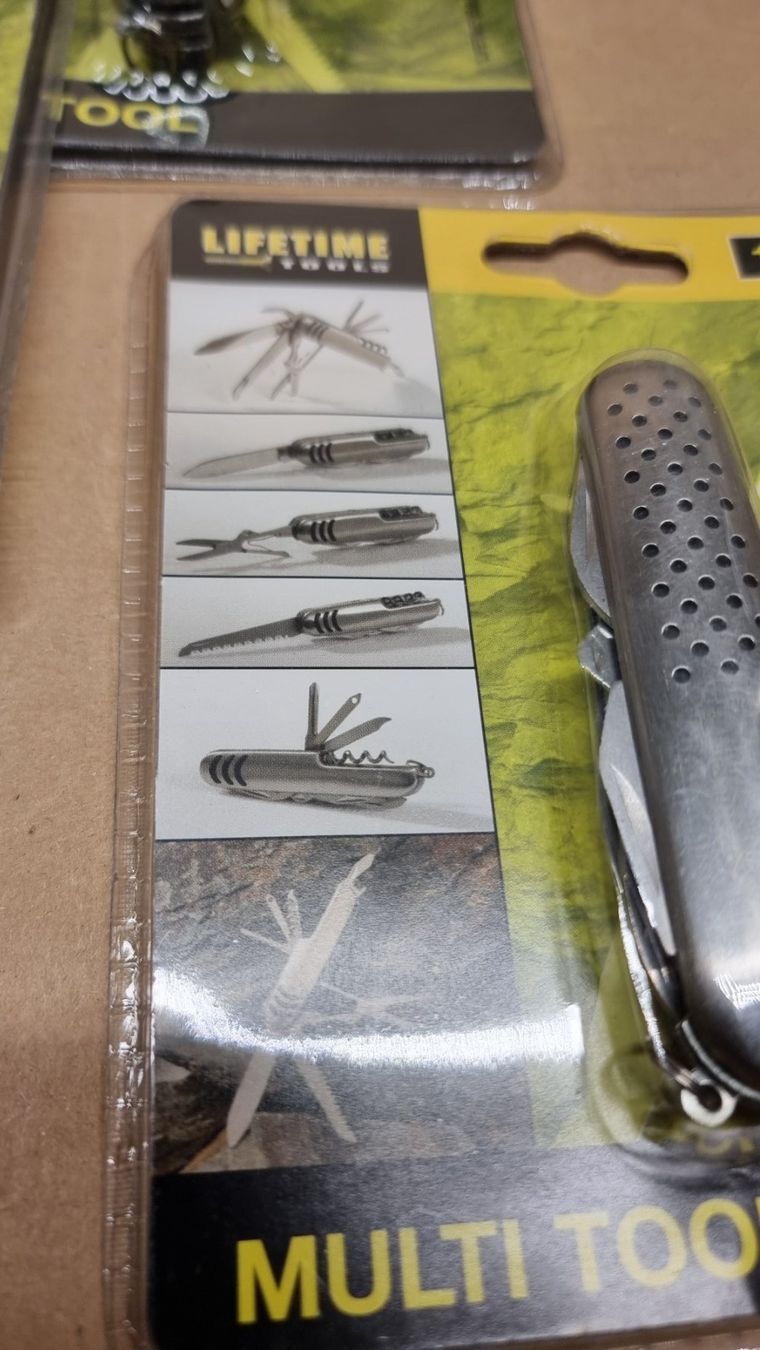 Coltelli tascabile: 6 Stück Sackmesser Lifetime Tools 10 in 1 – Nuovo (secondo la descrizione) da Rebstein venduto da James-Dean 3