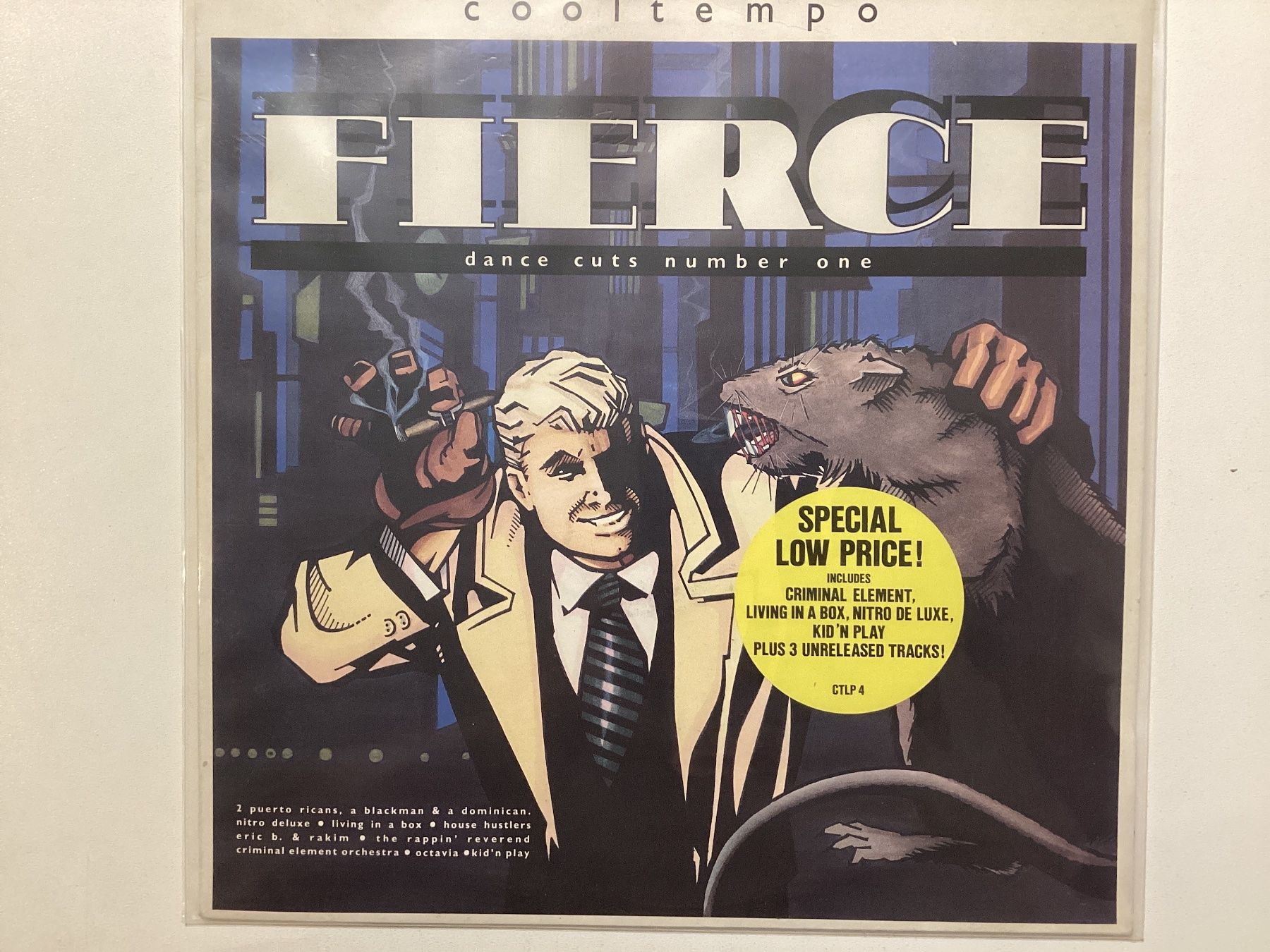 Vinyles: Fierce Dance Cuts Number One LP – D'occasion à Gutenswil par Hamzian