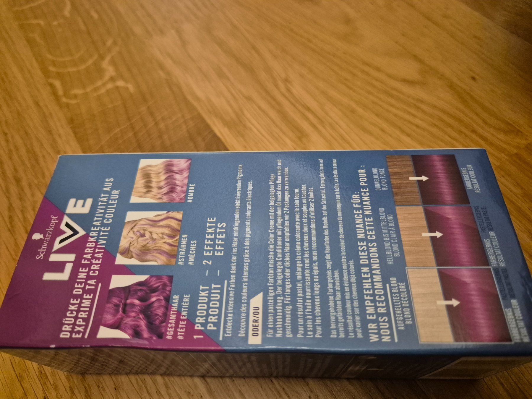 Tinte: LIVE/Schwarzkopf Violett – Nuovo e nell'imballaggio originale da Greifensee venduto da Angela120 2