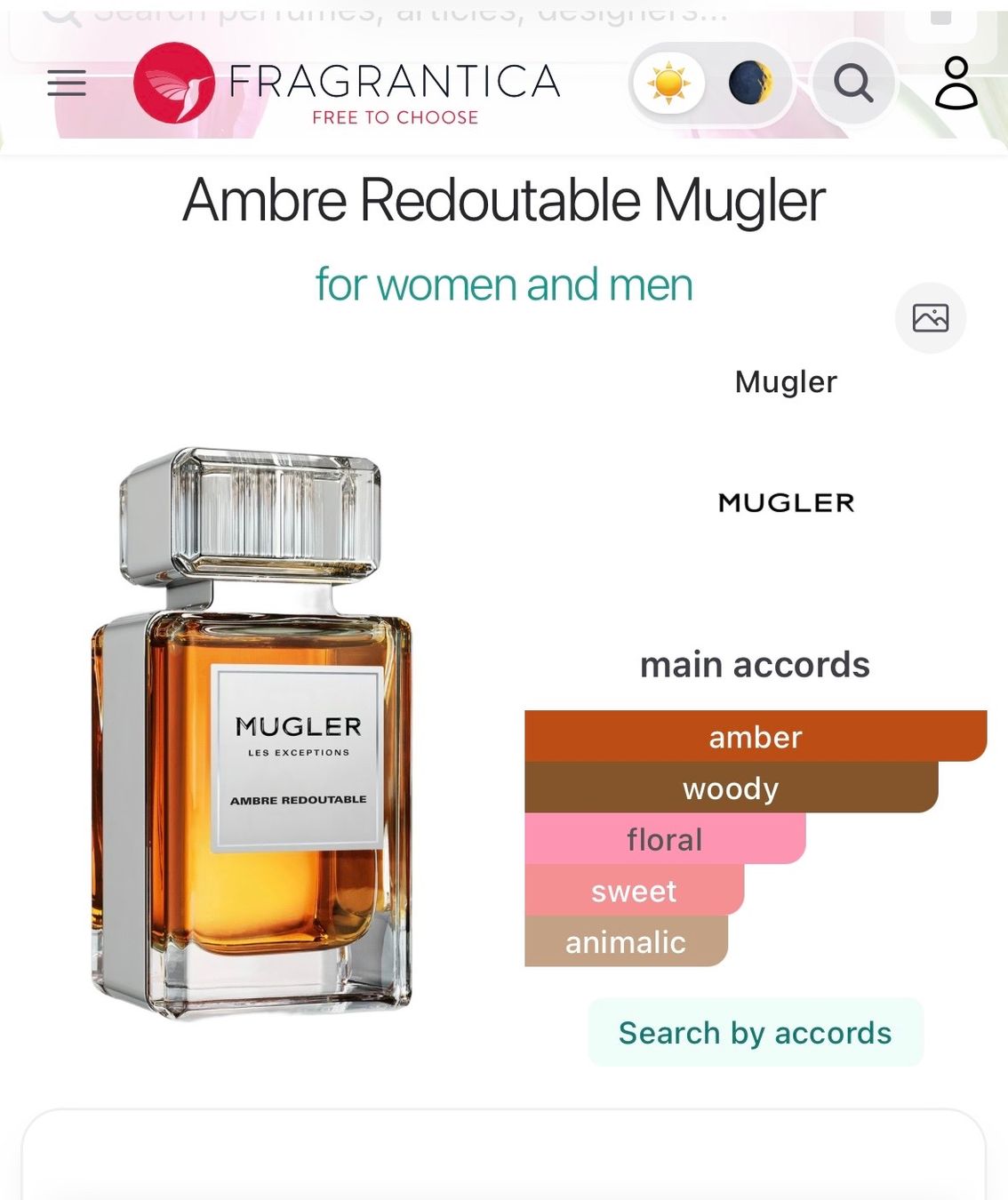 Mugler Parfum & Eau de Toilette: Mugler MUGLER LES EXCEPTIONS AMBRE REDOUTABLE EDP  2ML – Gebraucht aus Zürich von deruja 7