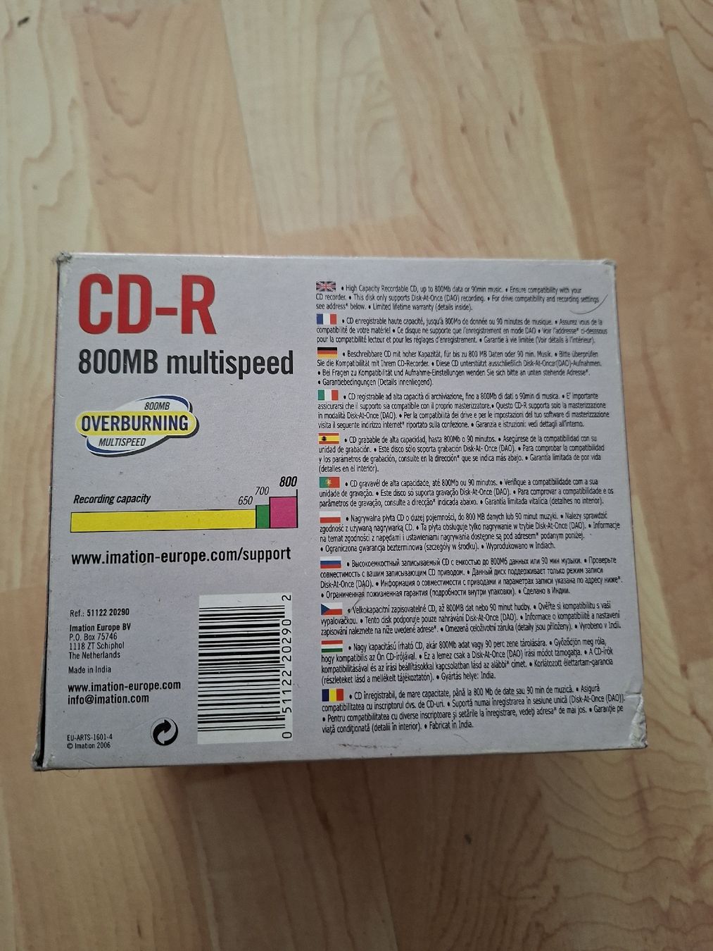 CD & DVD vergini: Imation CD-R 800MB, 10er Pack, Originalverpackt, Neu – Nuovo e nell'imballaggio originale da Wilderswil venduto da Huey2000cobra 2