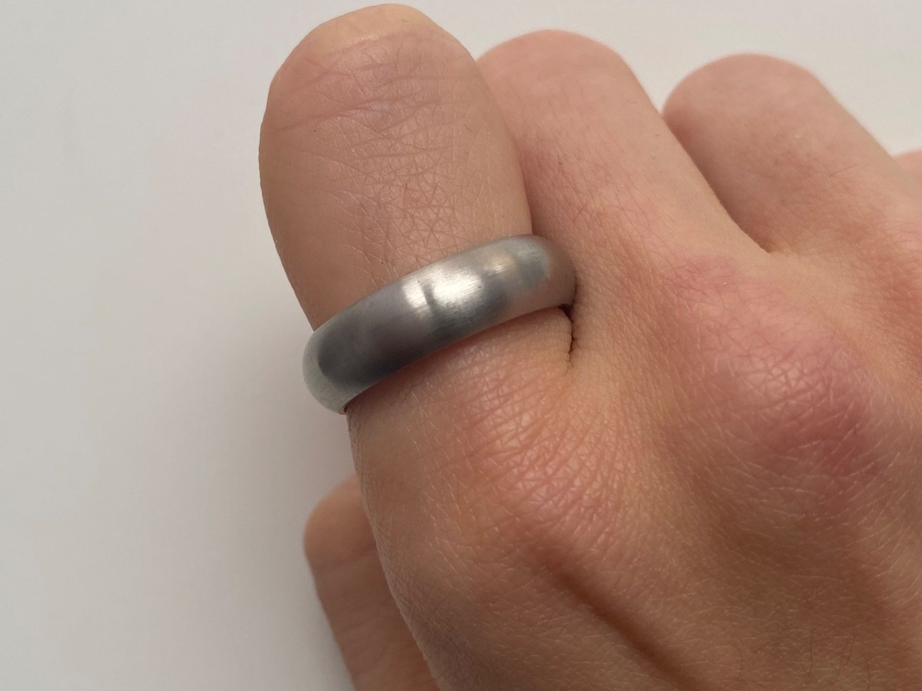 Anelli: XENOX Massive Edelstahl Silberne Ring – Nuovo (secondo la descrizione) da Givisiez venduto da dor_xb9k