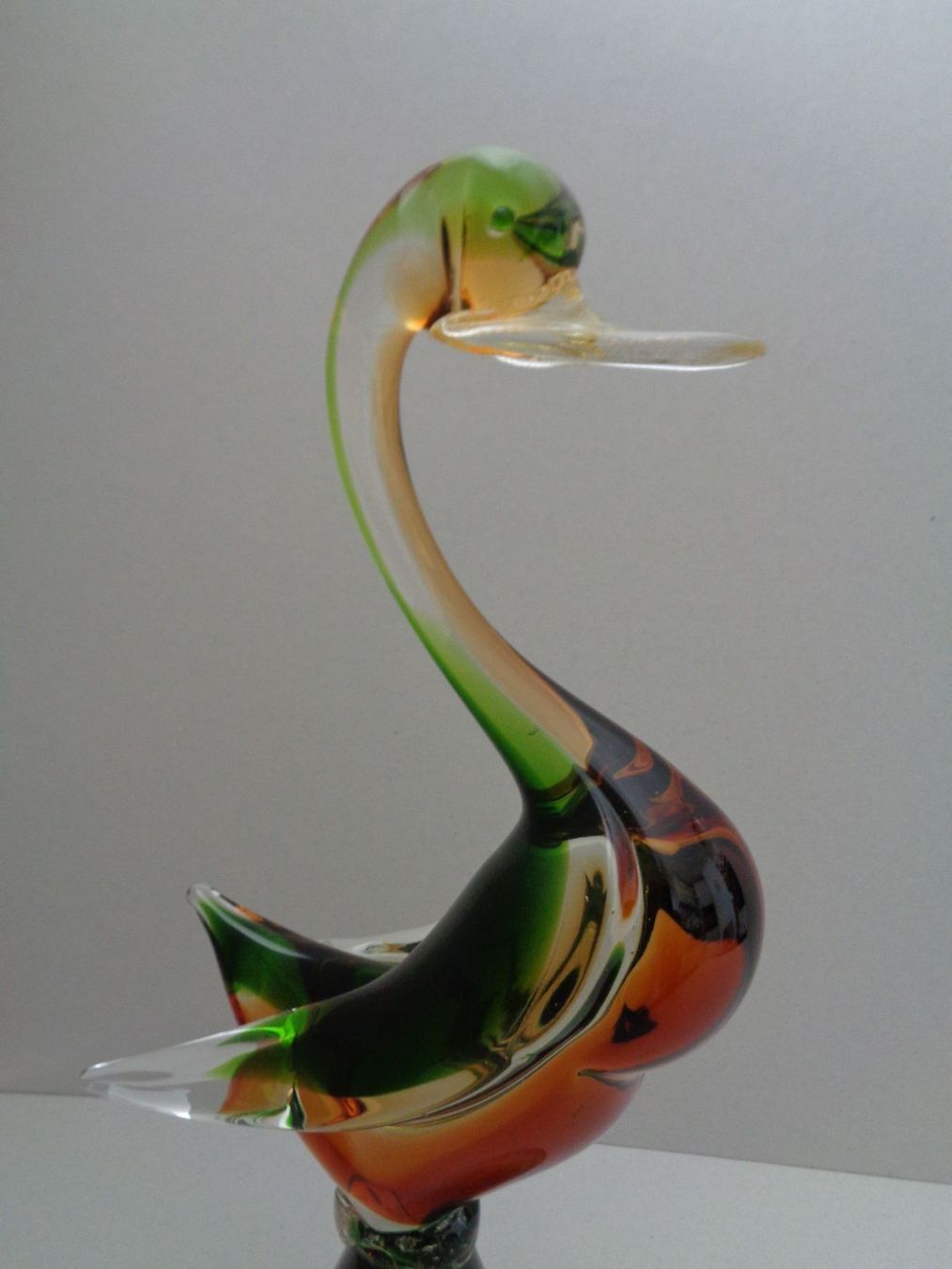 Murano Statuette: Alte Murano Glas Figur - Ente – Usato da Chur venduto da omonia 4