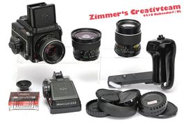 gr. Mamiya 645 Ausrüstung, 3 Objektive + Zubehör