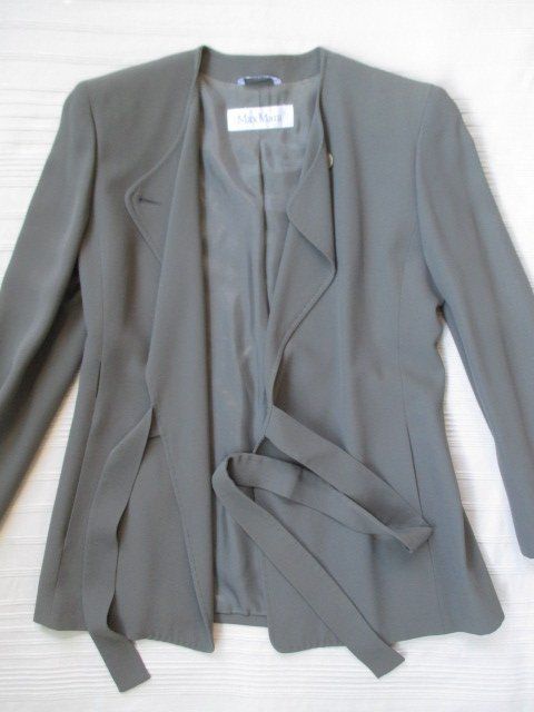 Max Mara Vestes: Max Mara - Blazer Jacke mit Bindegürtel Gr. 34 – D'occasion à Wetzikon ZH par icewear 1