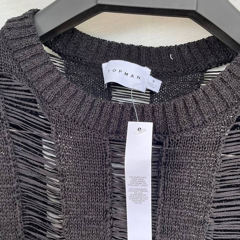 Maglioni & Felpe: Topman Oversized Pullover Rave Techno Fetish Look Punk Gr. S – Usato da Zürich venduto da JesusHublot 2
