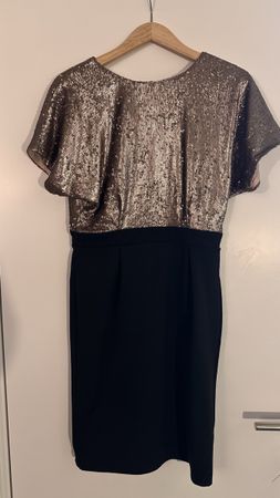 Elegantes Pailletten Kleid für Silvester & Feste 