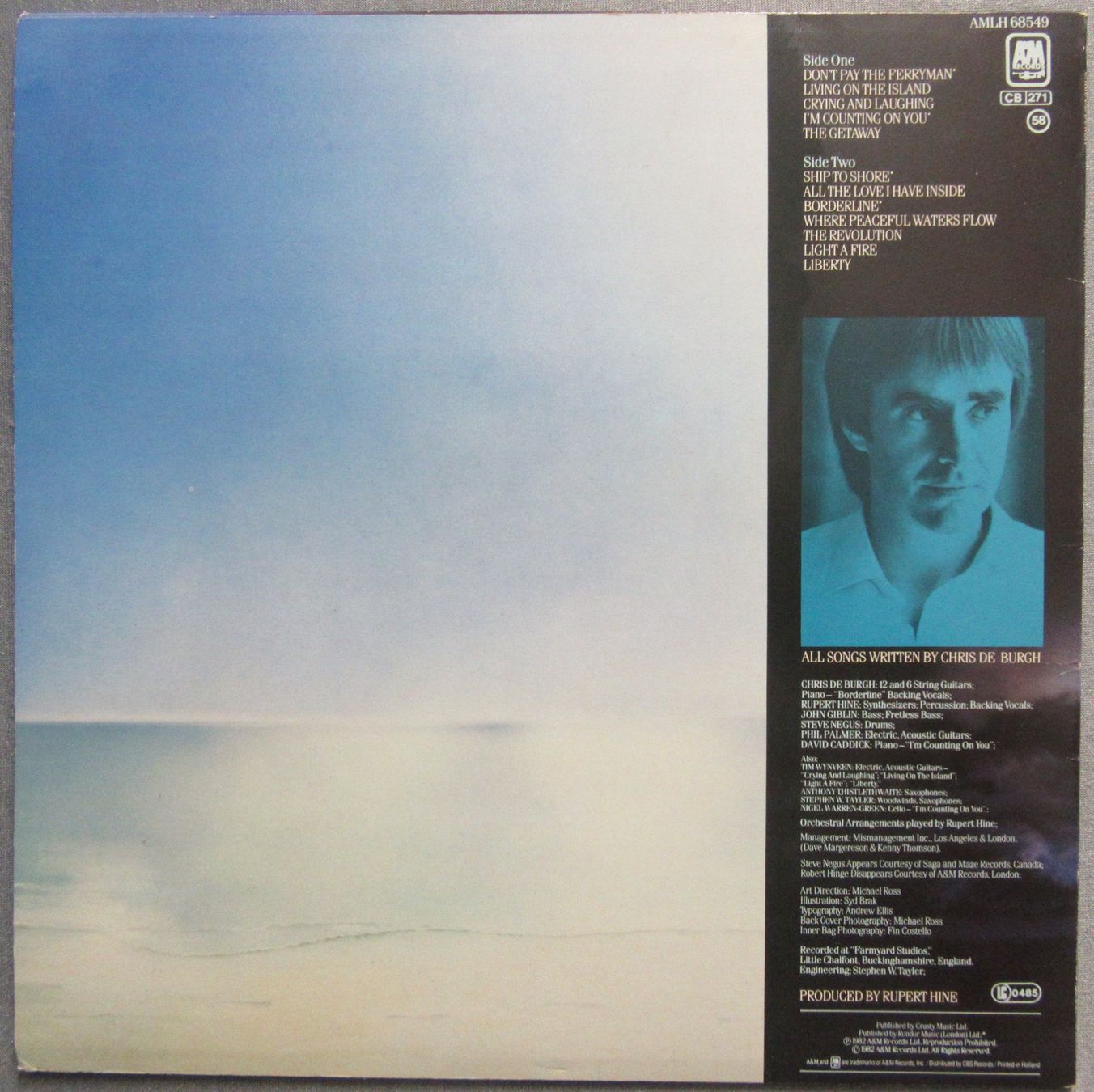 Dischi in vinile: Chris De Burgh - The Getaway - LP ab CHF 4.00 – Usato da Auenstein venduto da Padabimbim 1
