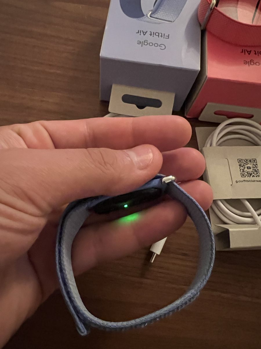 Fitbit Smartwatch: Fitbit Air Bleu – Usato da Prilly venduto da sou_gfl8 1