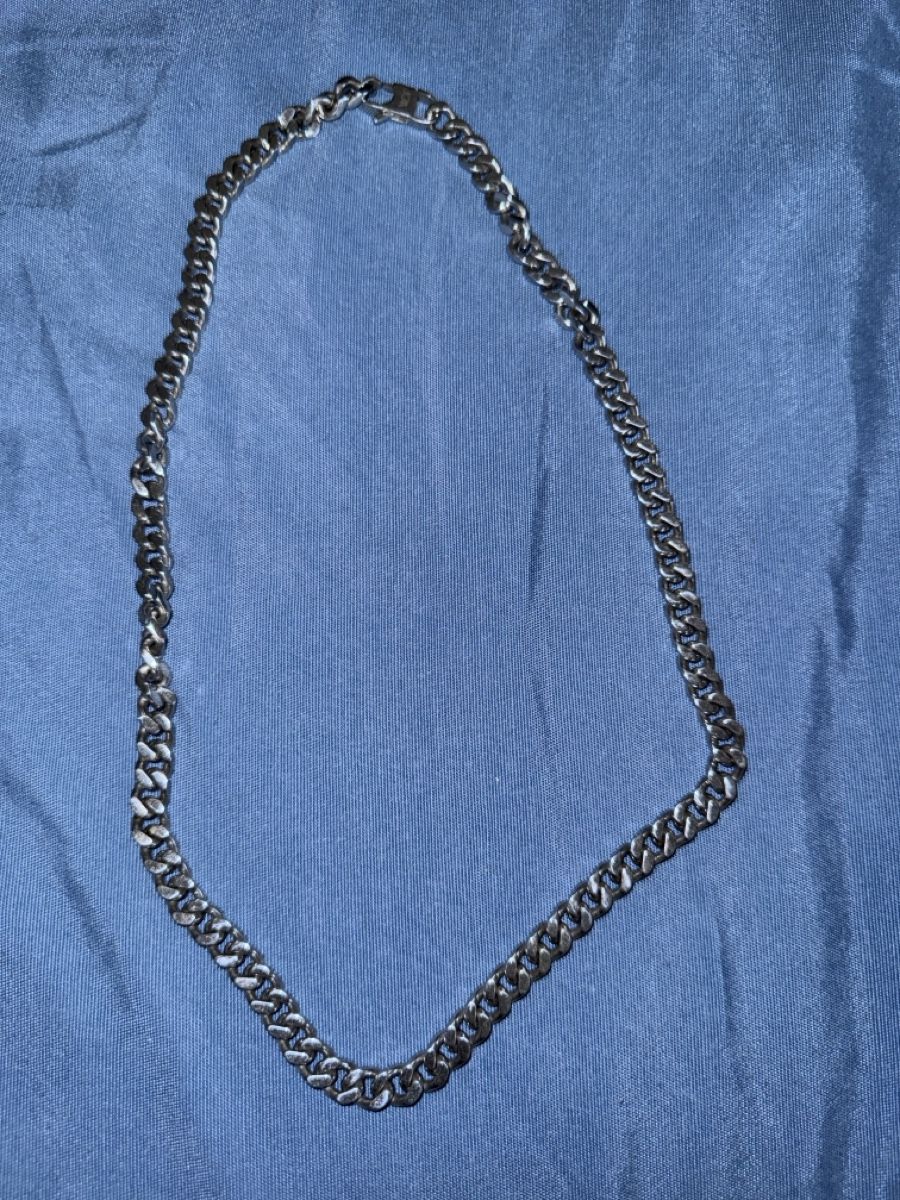 Catenine: Halskette aus Stahl, Silberfarbe – Usato da Zürich venduto da REStyle2 1