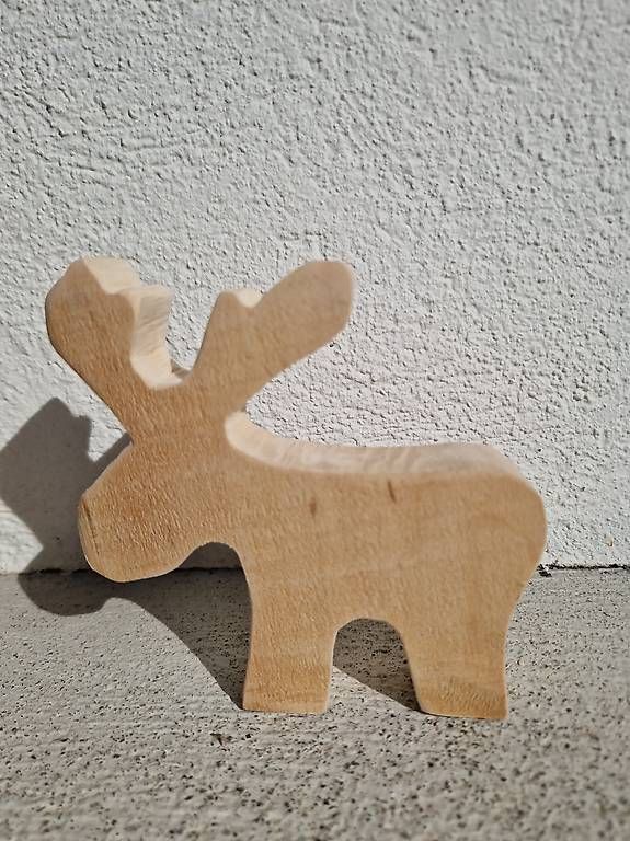 Holzartikel: Schweizer Arvenholz Elche ca 12cm – Neu und originalverpackt aus Thun von Schneeflckli 1