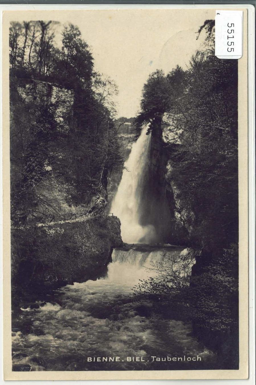 Cartoline postali: Biel/Bienne - Taubenloch – Usato da Ettingen venduto da Kartenplanet