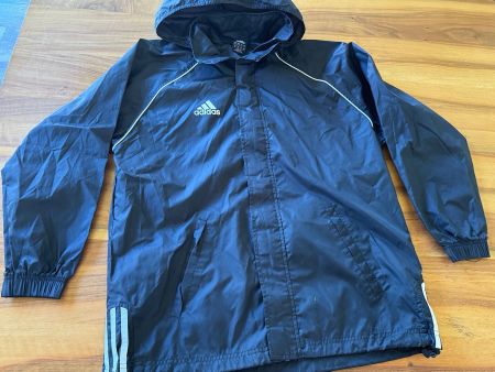 Adidas Regenjacke, Grösse 164, Schwarz - fällt gross aus
