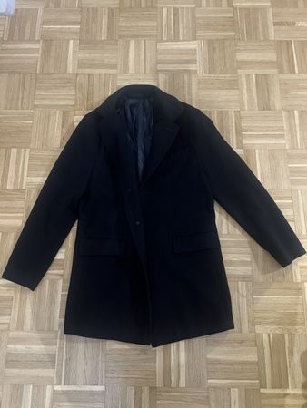 Manteau homme Pier One noir élégant – Taille S