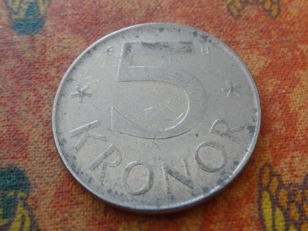 Toutes les monnaies: SUEDE  5  Kronor  1983 – D'occasion à Romanel-sur-Lausanne par Swift13 1