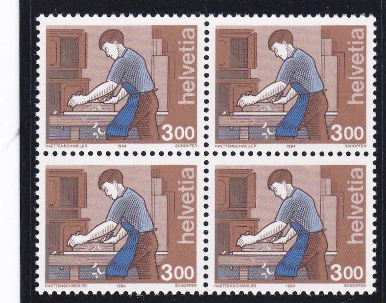 Tutti i francobolli: Postfrisch Mensch und Beruf 1989-1994 – Nuovo (secondo la descrizione) da Schliern b. Köniz venduto da joni20 2