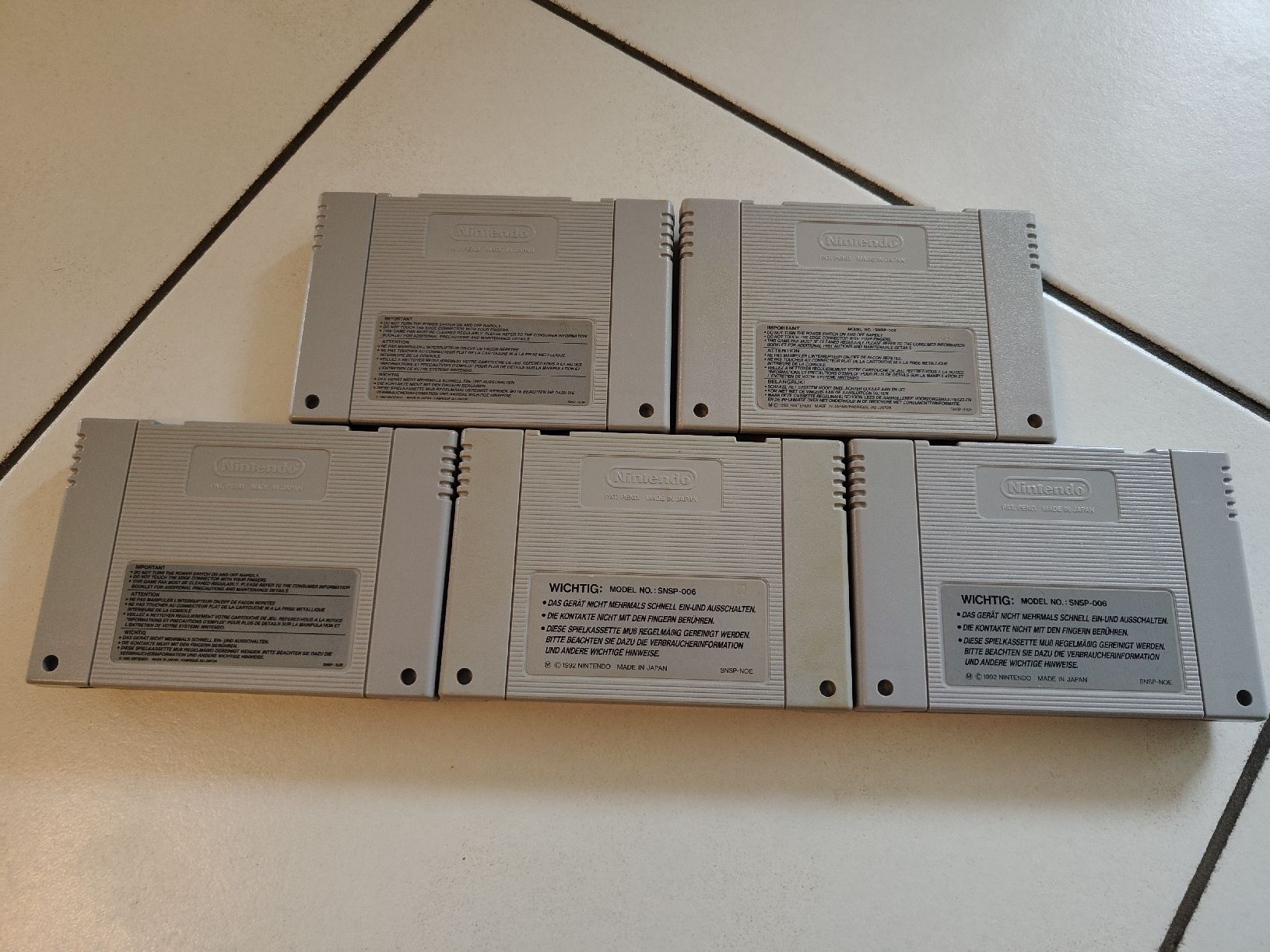 Nintendo Giochi: Super Nintendo Games Bundle – Usato da Gasel venduto da Realrumblejack 1