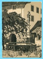 Monokarte Cham 1908 - Kloster Frauental bei Cham