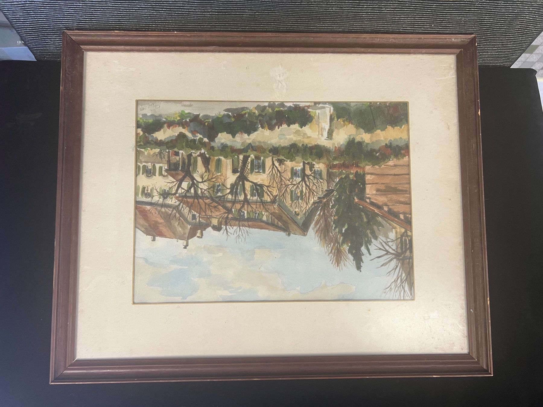 Gemälde: AQUARELLE SIGNÉE ET DATÉE – Gebraucht aus Genève von Qanil77