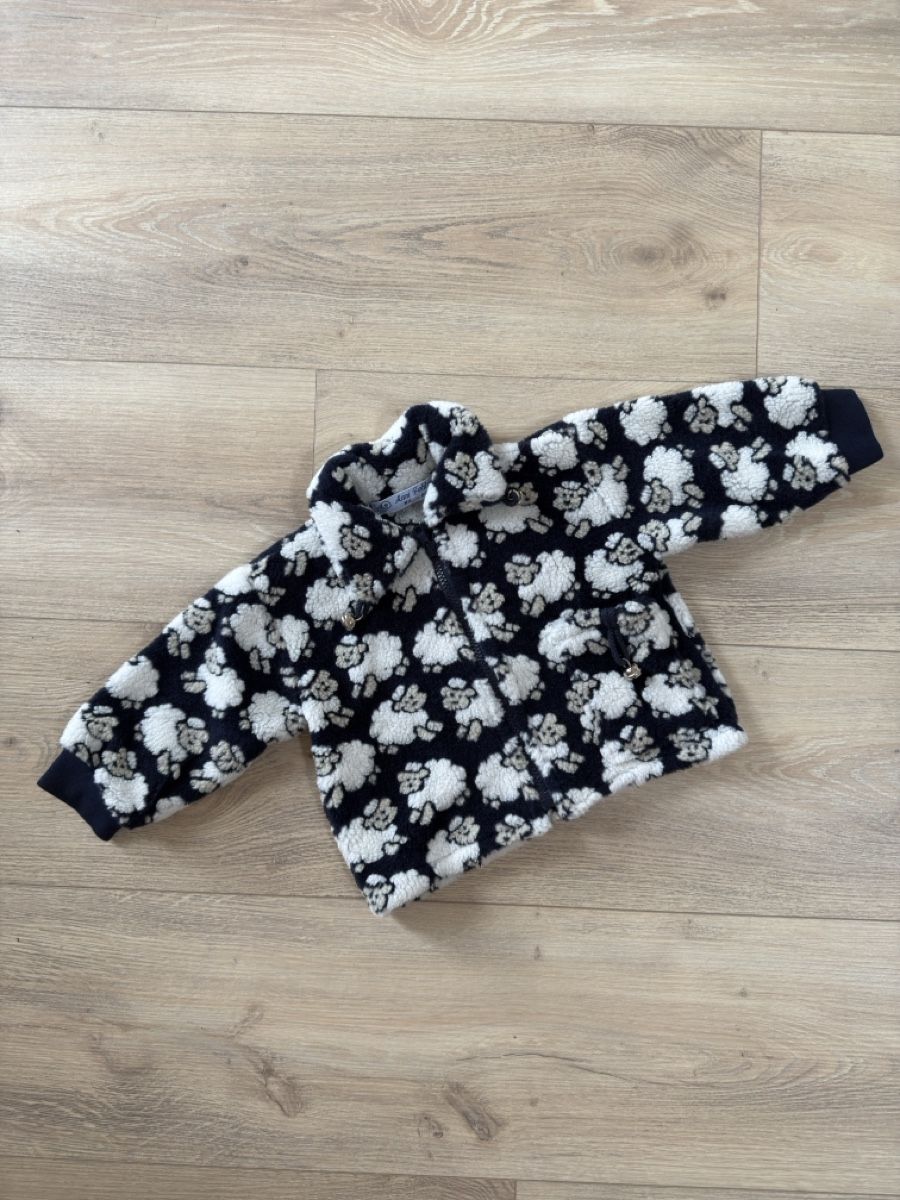 Jacken & Mäntel: Handgemachte Kinder Jacke mit Schäfchen – Gebraucht aus Sarmenstorf von Nathaliie_21