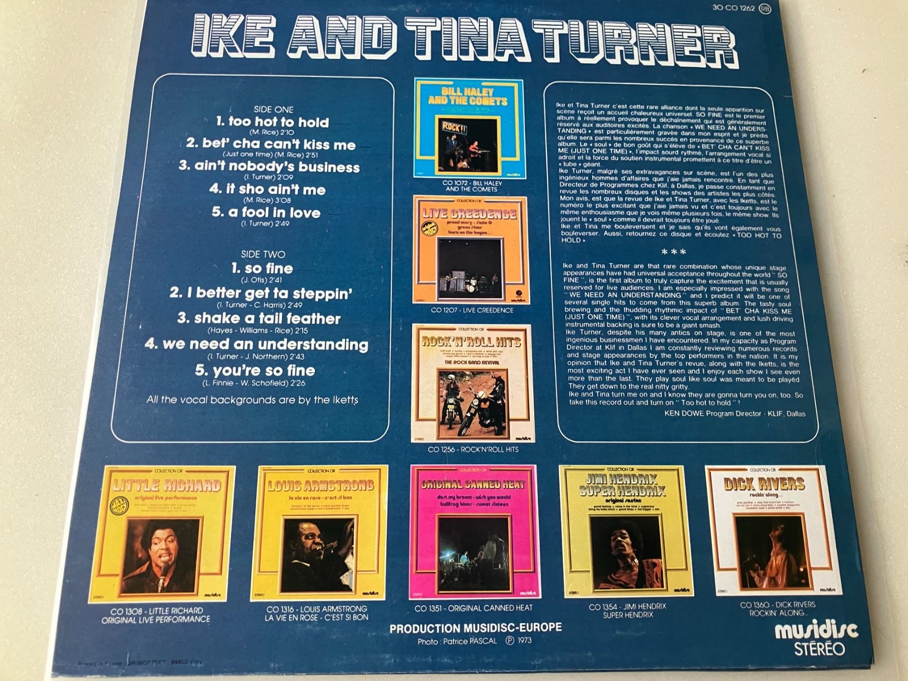 Dischi in vinile: Tina Turner – Usato da Aarwangen venduto da Jukebox3 2