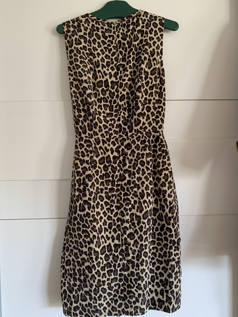 Vestiti: Gerard Darel seiden Kleid leopard – Usato da Zürich venduto da Nikuska32 4