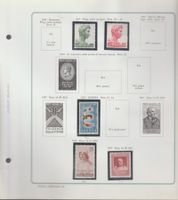 LOTTO 5 FRANCOBOLLI ITALIA NUOVI 1957 Cicerone  P 60