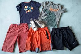 1060–5 pièces garçon (Nike…) 122-131 (6-8 ans)+1 p. baskets