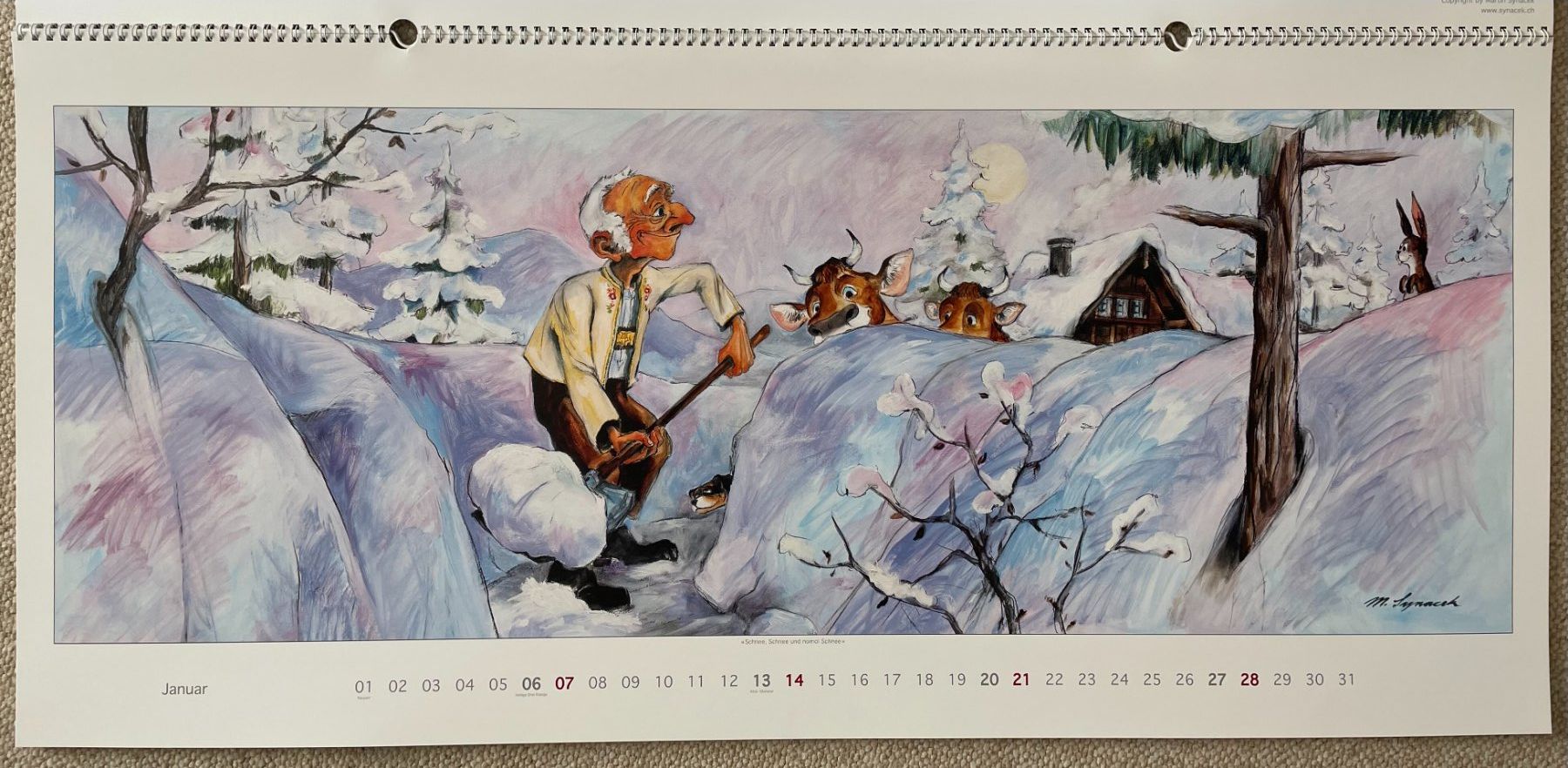 Calendari: Synacek Kalender – Usato da Rümlang venduto da Boehneli7 1