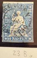 SCHWEIZER BRIEFMARKE STRUBEL